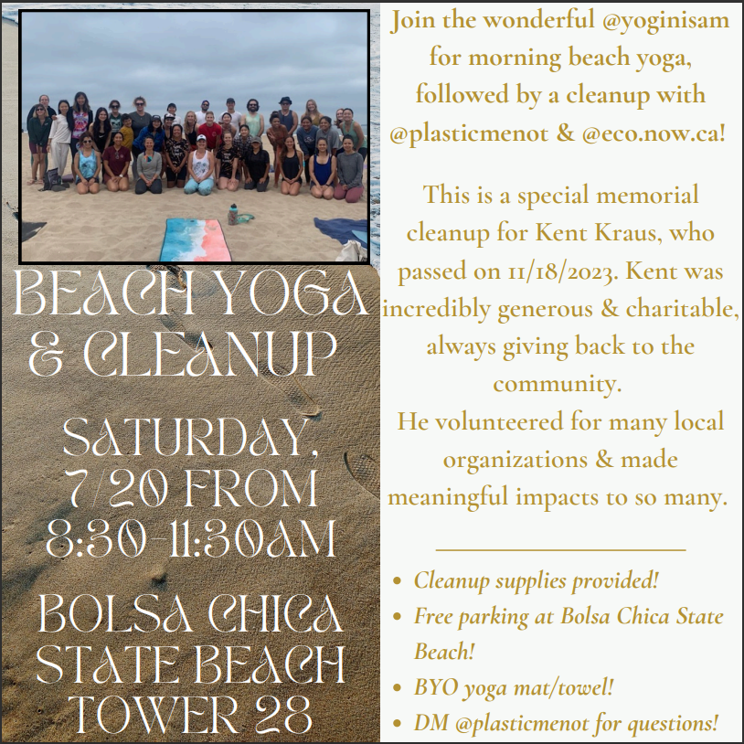Bolsa Chica Beach Cleanup