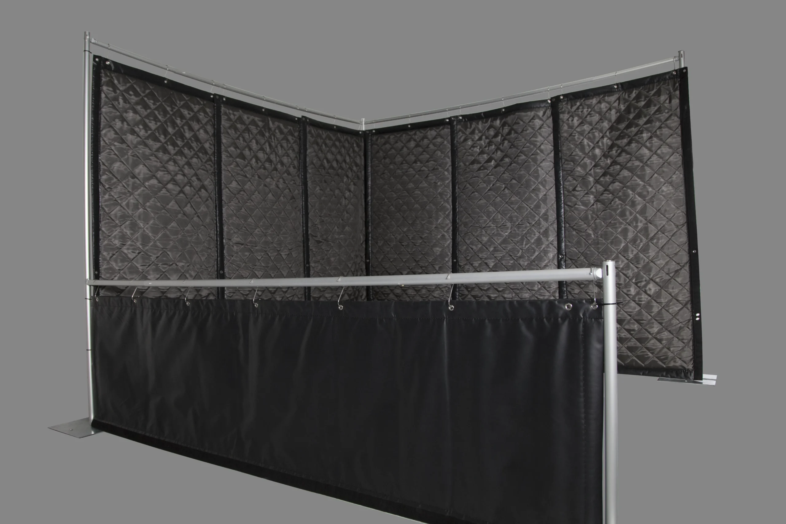 Booth barrier demo kit